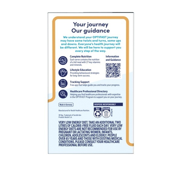 Optifast Very Low Calorie Diet Soup Chicken 53g Pk8 - Image 4