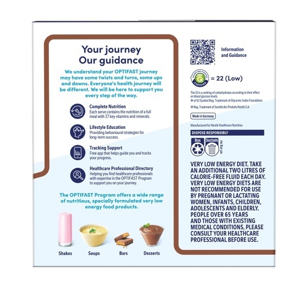 Optifast Very Low Calorie Diet Shake Chocolate 53g Pack 12 - Image 4