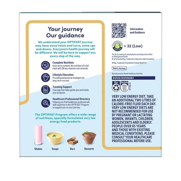 Optifast Protein Plus Shake Vanilla 63g Pack 10 - Image 4