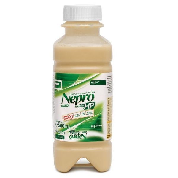 Nepro High Protein Vanilla Ready To Hang 500ml - Nepro product image for SEO optimization