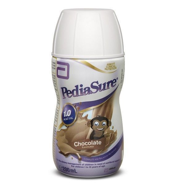 PediaSure Chocolate Bottle 200ml - PediaSure product image for SEO optimization