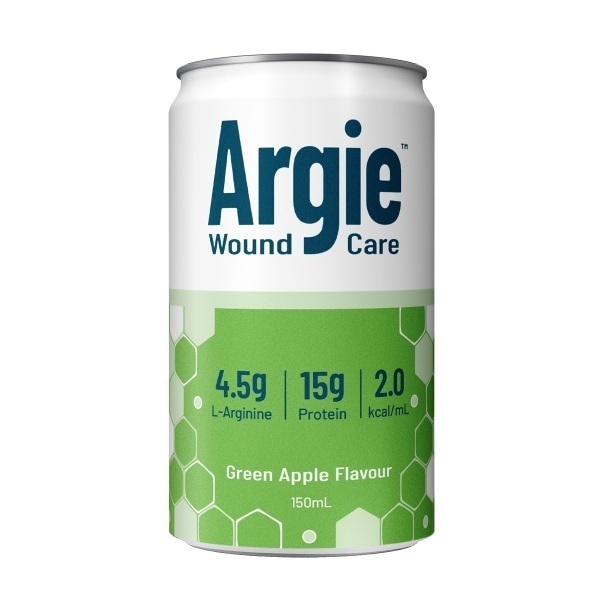 Argie Arginine Green Apple 150ml Can Pack 12 - Argie product image for SEO optimization