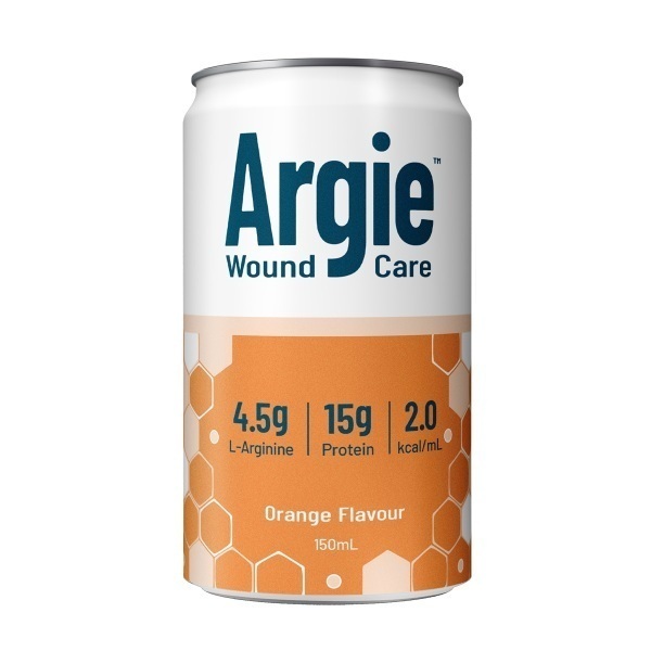 Argie Arginine Orange 150ml Can Pack 12 - Argie product image for SEO optimization