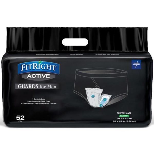 Image of FitRight Active Male Guard 14x25cm Pack 52 by Fitright