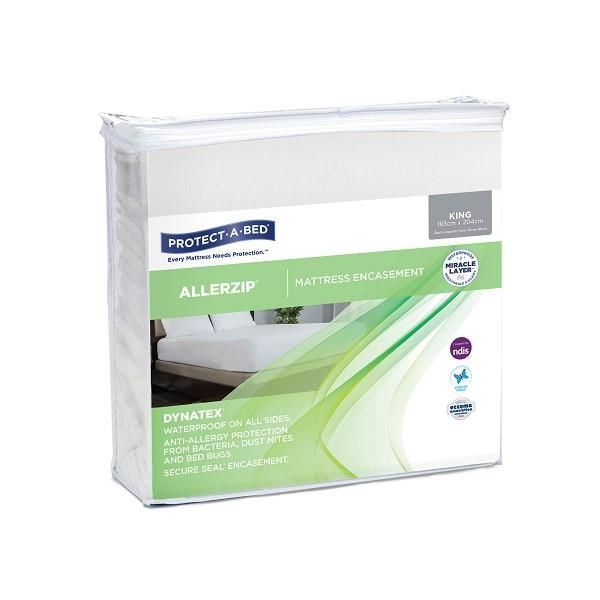 Image of Allerzip Encased Mattress Protector - King by Protect-A-Bed