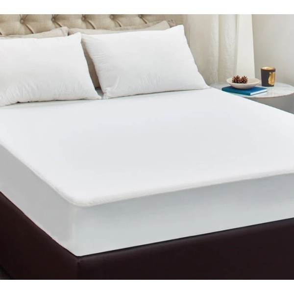 Image of Protect-A-Bed Satin Smooth Dynatex Fitted Waterproof Sleep Protector Extra Long Double by Protect-A-Bed