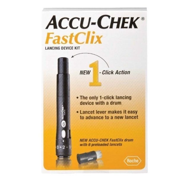 ACCU-CHEK AccuChek FASTCLIX KIT Lancing Device product image for SEO and accessibility