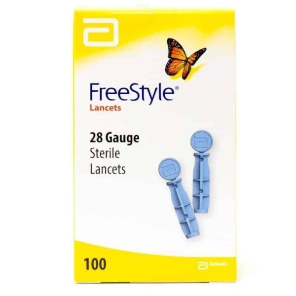 Livingstone FreeStyle Lancets 28G PK100 product image for SEO and accessibility
