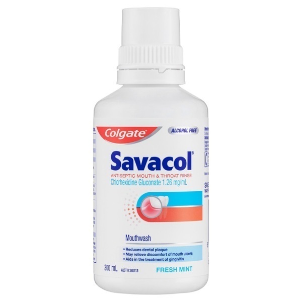 Savacol Savacol Alcohol Free Mouthrinse 300ml product image for SEO and accessibility