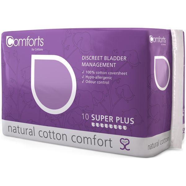 Image of Comforts Super Plus Pads 10's 750ml by Comforts