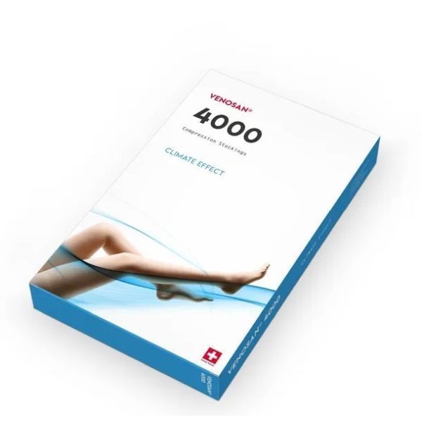 Venosan Venosan Compression Stocking Below Knee Long Closed Toe Large Beige product image for SEO and accessibility