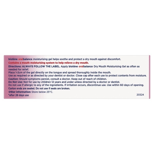 Biotene Oral Balance Gel 42gm - Image 2