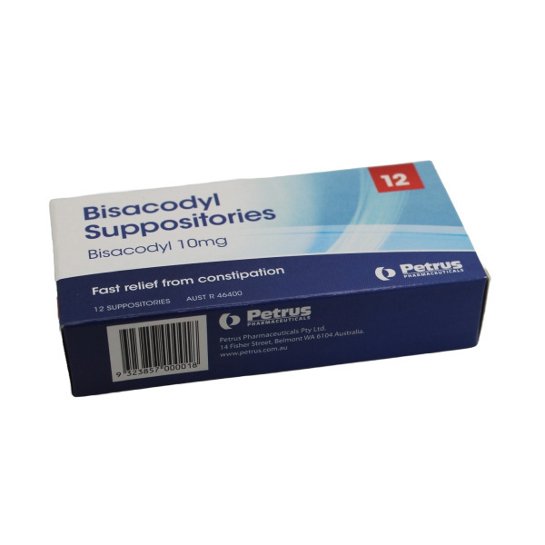 Petrus Bisacodyl Suppositories 10mg Pk12 - Image 3