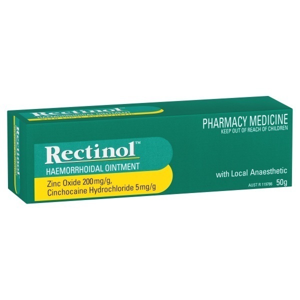 Rectinol Rectinol Ointment 50g product image for SEO and accessibility