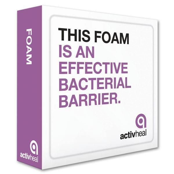 Activheal Foam Non-Adhesive 20x20cm - activheal product image for SEO optimization