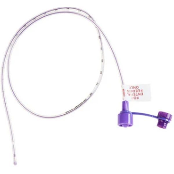Kangaroo Polyurethane Feeding Tube Radiopaque Line Safe Enteral Connections 5Ch 1.7 mm x 20 51 cm - Cardinal product imag...