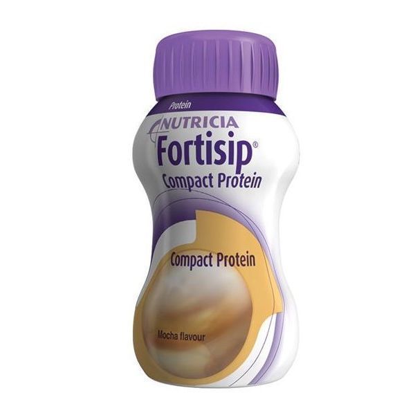 Fortisip Compact Protein Mocha 125ml Pack 4 - Fortisip product image for SEO optimization
