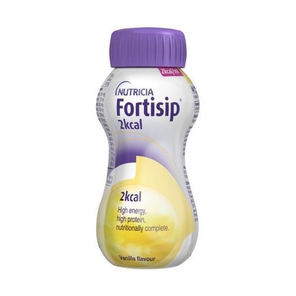 Fortisip 2kCal Vanilla 200ml Bottle - Fortisip product image for SEO optimization