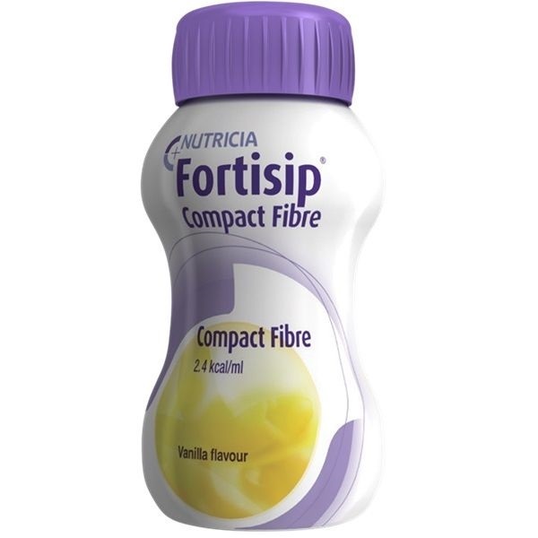 Fortisip Compact Fibre Vanilla 125mL - Fortisip product image for SEO optimization