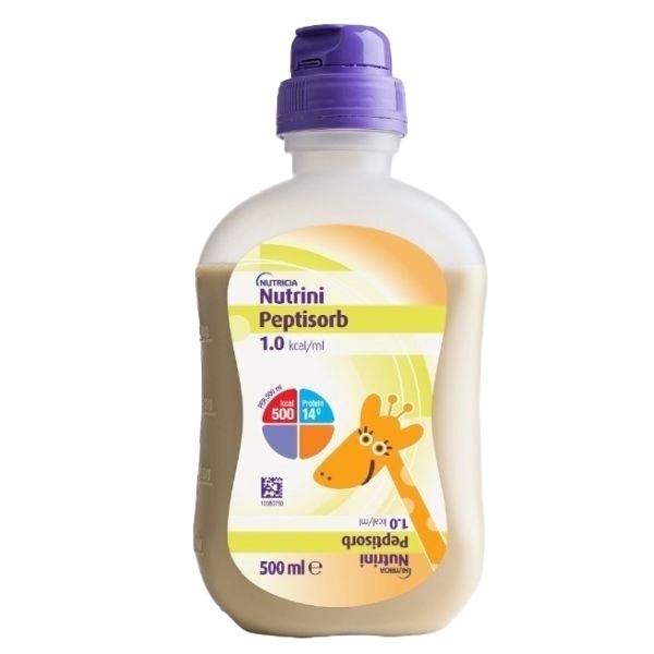 Nutrini Peptisorb 500ml OpTri Bottle - Nutrini product image for SEO optimization