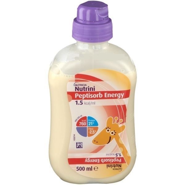 Nutrini Peptisorb Energy 500ml OpTri bottle - Nutrini product image for SEO optimization