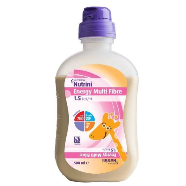 Nutrini Energy Multi Fibre 500ml OpTri bottle - Nutrini product image for SEO optimization
