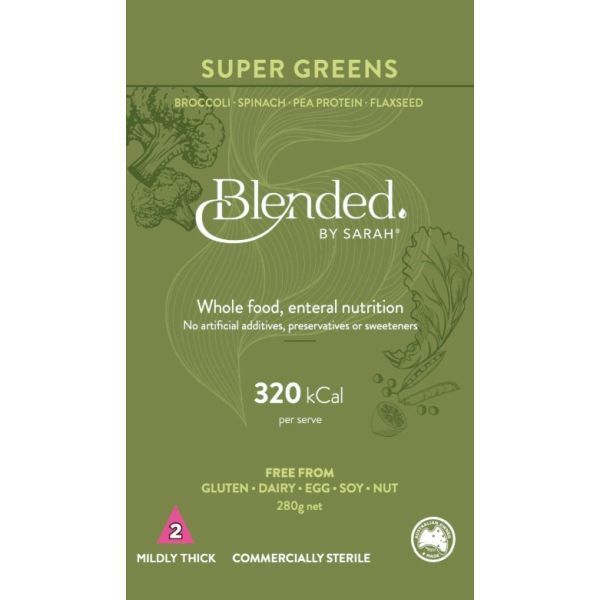 Blended By Sarah - Super Greens - Wholesome Blends product image for SEO optimization