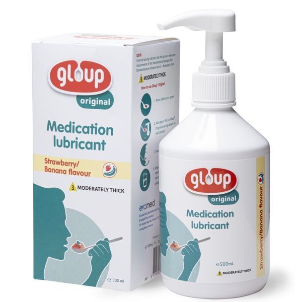 Gloup Medication Lubricant Strawberry Banana Original 500ml - Gloup product image for SEO optimization