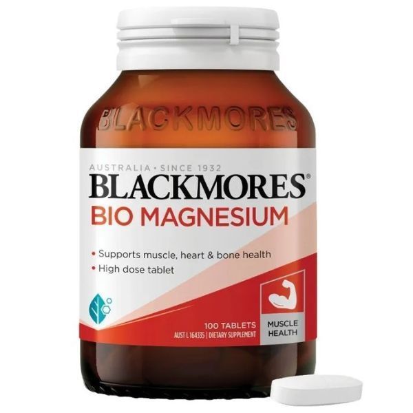 Blackmores Bio Magnesium 100 Tablets - Blackmores product image for SEO optimization