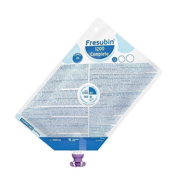 Fresubin 1200 Complete 1000mL Easybag - Fresubin product image for SEO optimization
