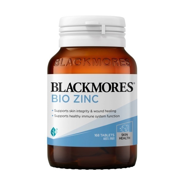 Blackmores Bio Zinc 168 tabs - Blackmores product image for SEO optimization