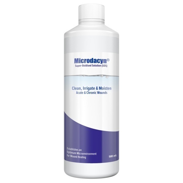 Microdacyn Wound Care Solution 500ml Bottle - Microdacyn product image for SEO optimization