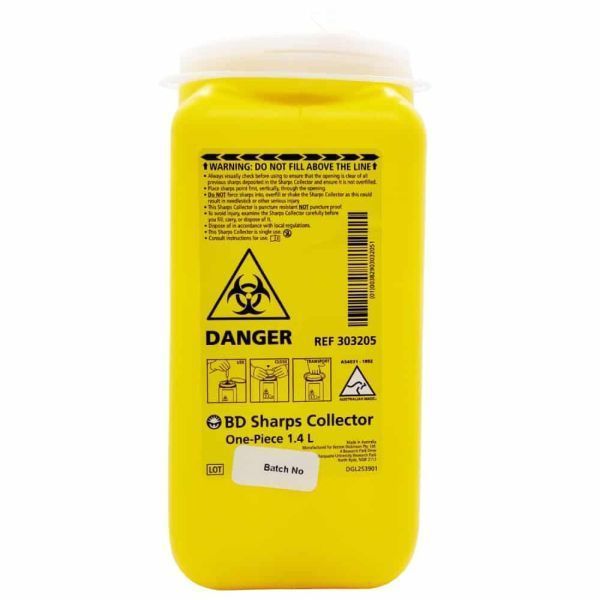 BD Sharps Container 1.4Litre - BD product image for SEO optimization