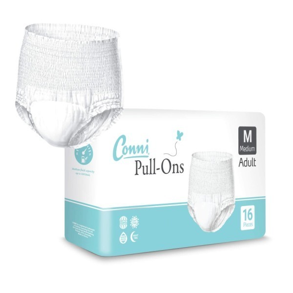 Conni Pull-Ons Medium 65-85cm 1000ml Pack 16