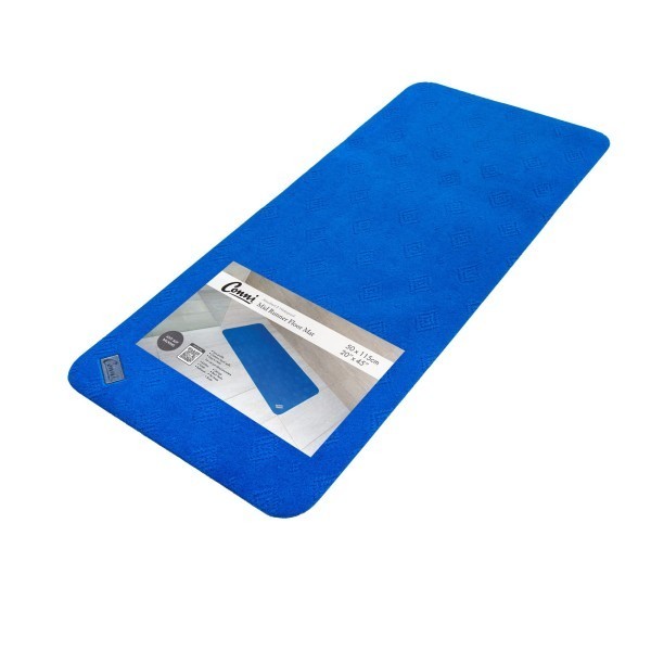 Conni Anti-Slip Floor Mat Mid Runner Royal Blue 50cm x 115cm