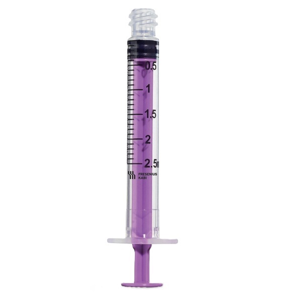 Freka Connect ENFit Low Dose Tip Syringe 2.5ml Box 30