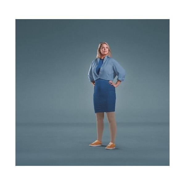 JOBST Relief Hosiery Waist High Open Toe Medium Beige 20-30mmHg - Image 2