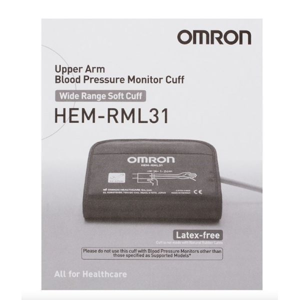 Omron Upper Arm Blood Pressure Monitor Cuff 32-42 Medium/Large Soft - Image 2