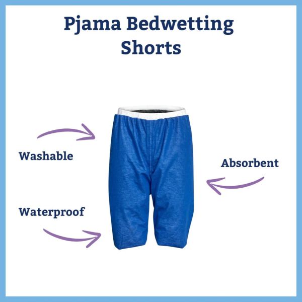 Pjama Adult Washable Bedwetting Shorts Large - Image 2