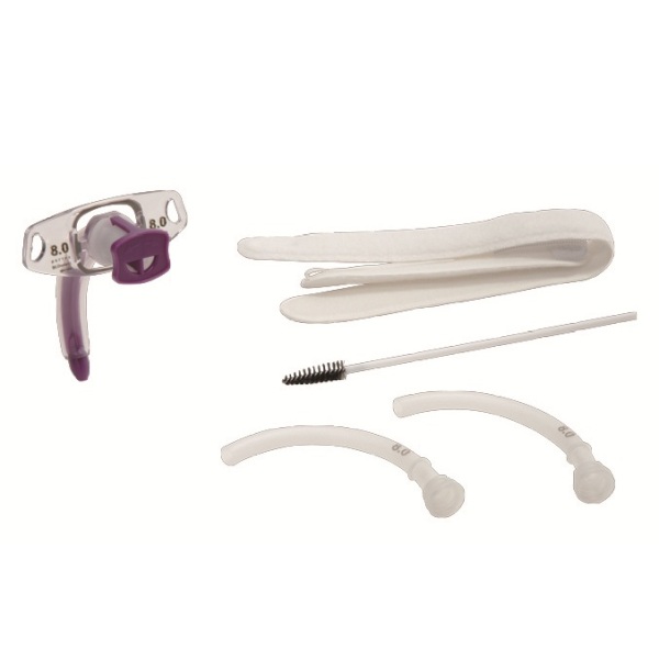 BLUselect Uncuffed Tracheostomy Tube Kit 7.0 by Portex - Tubes
