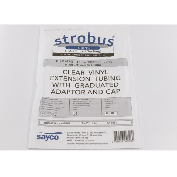 Image of Strobus Extension Tubing 1.5m Non-Sterile by Strobus