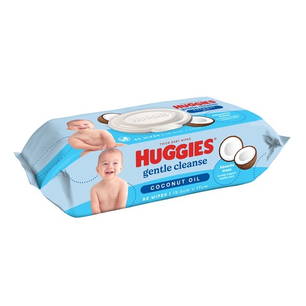 Huggies Huggies Baby Wipes Coconut Scented Pk80 product image for SEO and accessibility