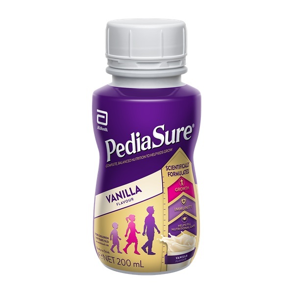 PediaSure Vanilla Bottle 200ml - PediaSure product image for SEO optimization