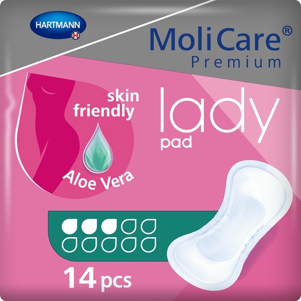 MoliCare Premium Lady Pad 3 Drops 504ml Pk12