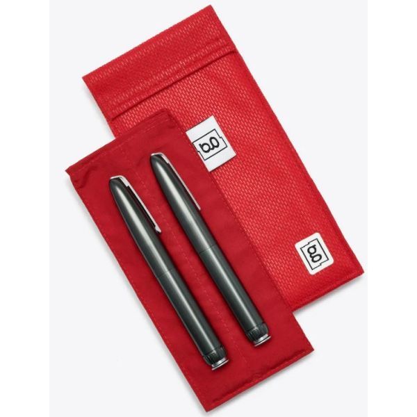 Glucology Insulin Cooling Bag Duo Pouch  Red