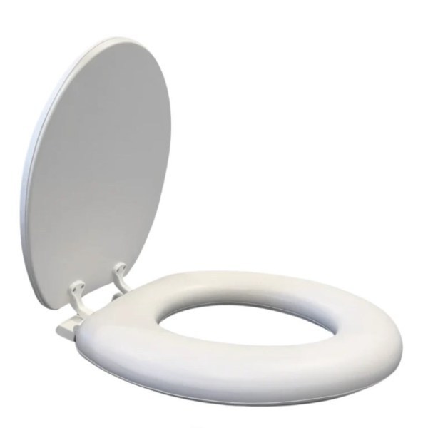 Toilet Seat Cush'N Soft White - Image 3