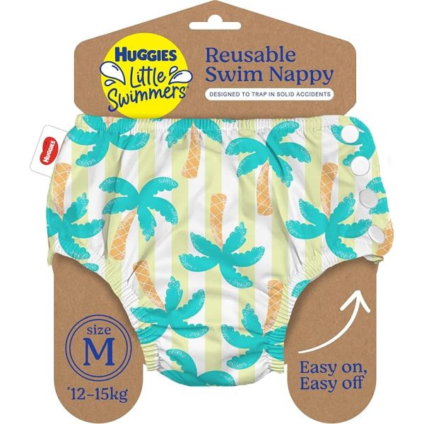 Huggies Tropical Trees Reusable Swim Pants M 12-15kg by Huggies in Swimwear