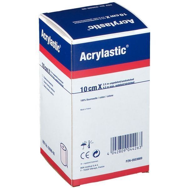 Acrylastic Bandage 10cmx2.5m Box 12 - Acrylastic product image for SEO optimization