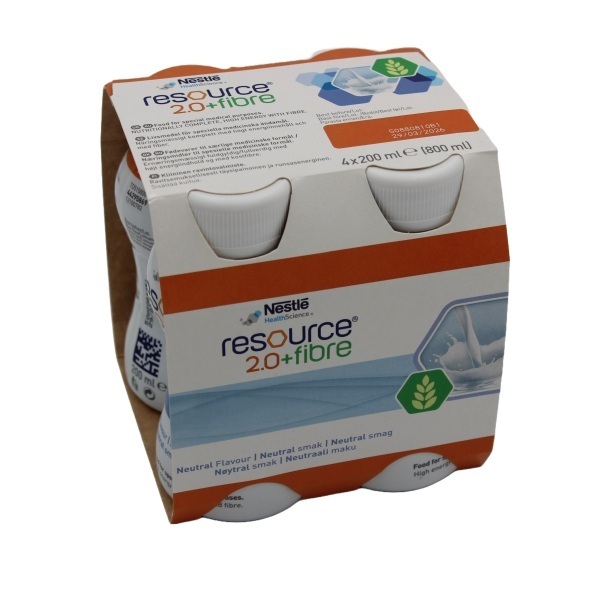 Resource 2.0 Fibre Neutral 200ml Bottle Pack 4 - Image 4