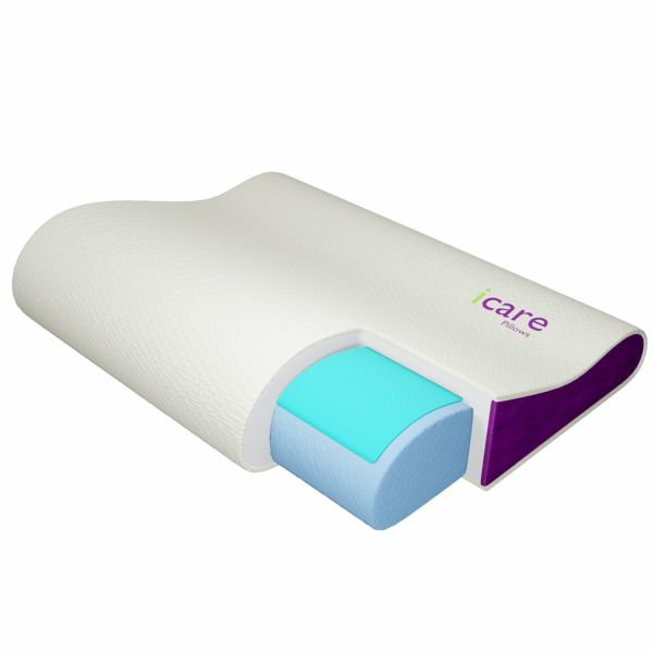 I-Care Contoured Memory Foam Gel Pillow